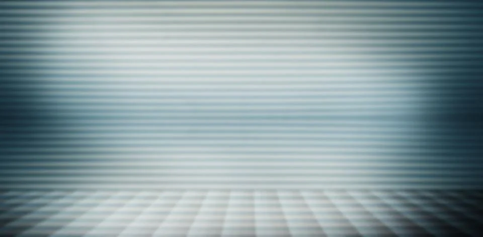 Digitally generated image of lines and flooring イラスト素材