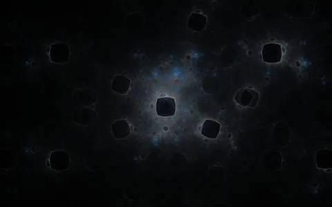 Digitally generated image made of colorful fractal Stock Illustration