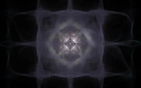Digitally generated image made of colorful fractal Illustrazione stock