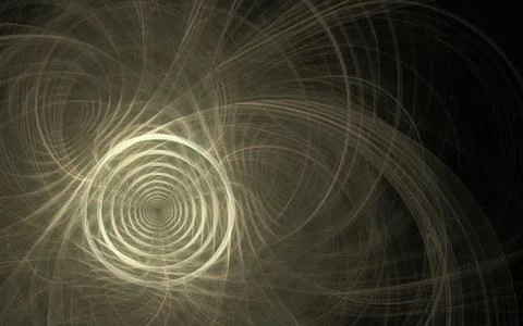 Digitally generated image made of colorful fractal Stock Illustration