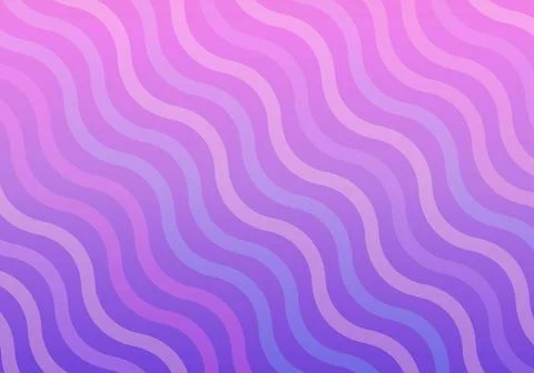 Digitally generated image of purple and pink wave pattern with copy space Stock Illustration