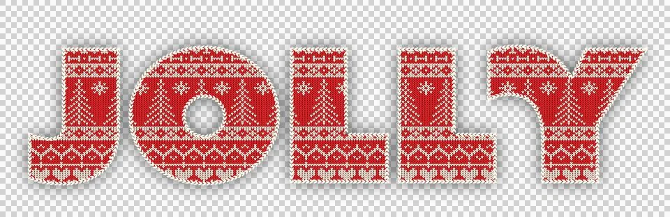 Digitally generated image of traditional pattern over red jolly text banner Stock Illustration