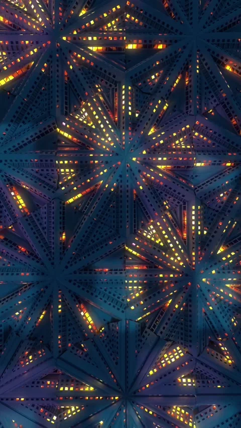 Digitally generated moving image Video stock 309853958