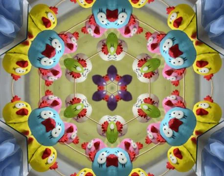 Digitally generated picture, seamless background Stock Photos
