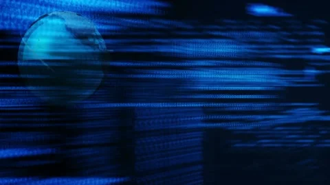 Digitally generated screen 4k Vídeos de archivo 220929019
