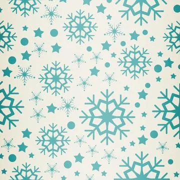 Digitally generated Snowflake pattern Stock Illustration