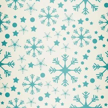 Digitally generated Snowflake pattern Stock Illustration