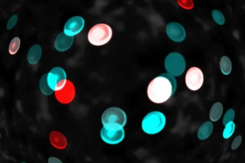Digitally generated twinkling light design Stock Photos