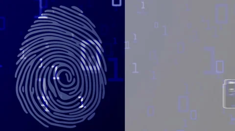 Digitally scanning personal information Vídeo Stock 37616010