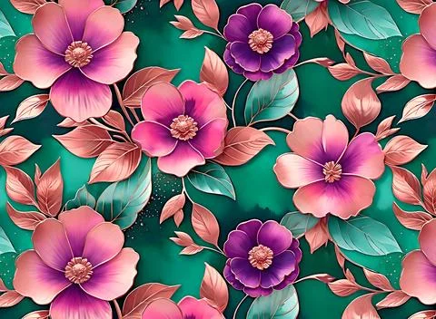 Digital,Textile,Print,Patterns,Floral,Ethnic,Geometric,Pattern,Ikat,Pattern 스톡 일러스트