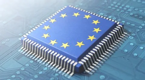 Digitization in the EU Ilustración de archivo