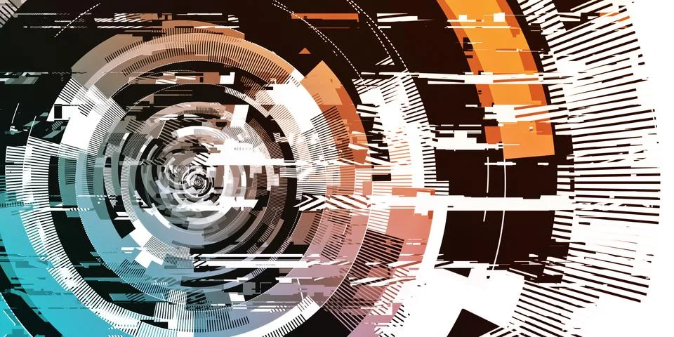 Digitization Illustrazione stock