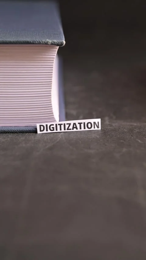 Digitization Symbolizing Technology Integration Stock Footage 338267849