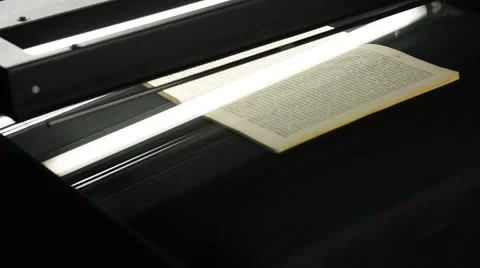 Digitization of unique collection of scientific library of St. Petersburg Stock Footage 62252135