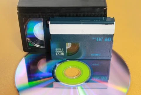 Digitize your old tapes Stock Photos