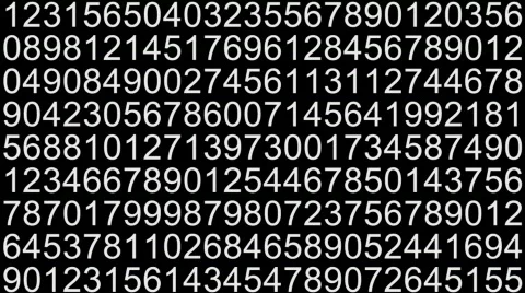 Digits Vídeo Stock 285764