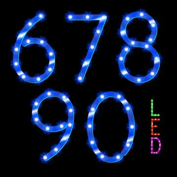 Digits Stock-Illustration