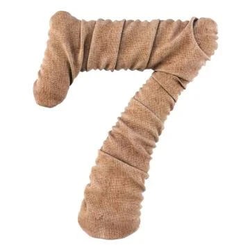 Digits Illustrazione stock