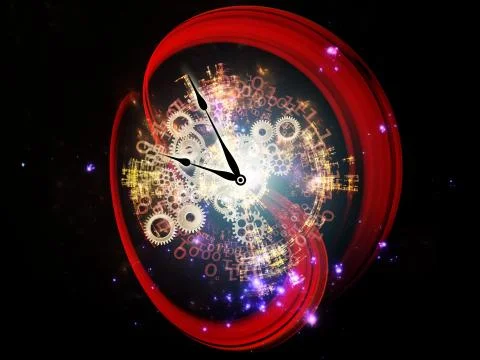 Digits of Time イラスト素材