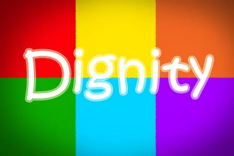 Dignity concept Stock Illustration