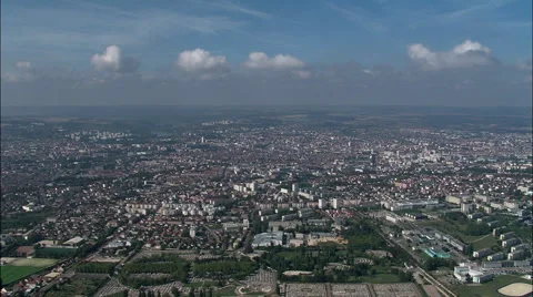 Dijon aerial 스톡 동영상 65259004