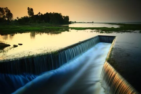 Dike ,dam Stock Photos