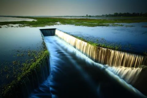 Dike ,dam Stock Photos