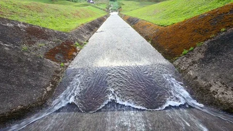 Dike in Pang Ung Stock Footage 86533801