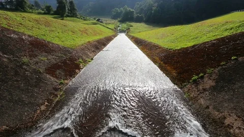 Dike in Pang Ung Stock Footage 86885126
