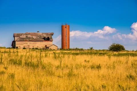 Dilapidated barn Stock Photos