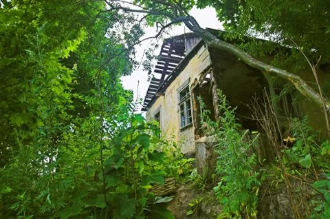 Dilapidated house Stock Photos