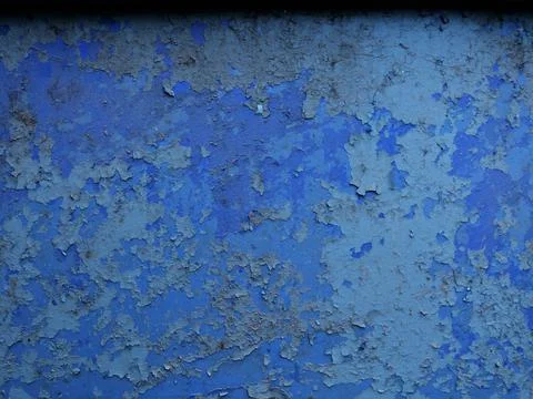 Dilapidated shabby painted wall surface Stock Photos