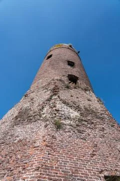 An dilapidated windmill Stock Photos