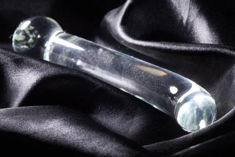 Dildo made of glass Stock-Fotos
