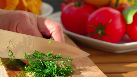 Dill and tomatoes Stockbeeldmateriaal 318226897