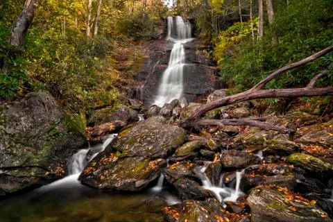 Dill Falls Waterfall Foto stock