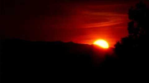 Dill SunsetTimelapse 0033T2 Stock Footage 558991