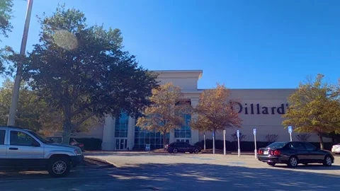 Dillards at the Augusta Mall Stock Footage 143121990