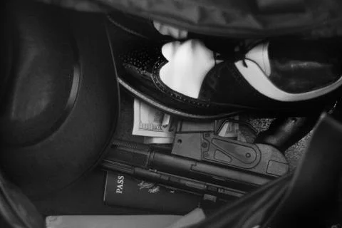 Dillinger's Bag Foto stock