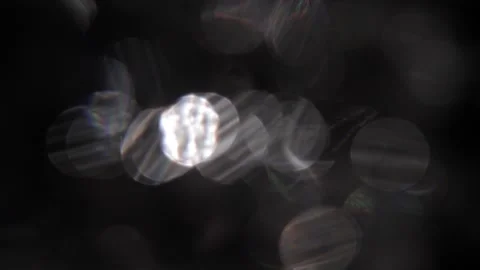 Dim and bright lights in the darkness 動画素材 318774785