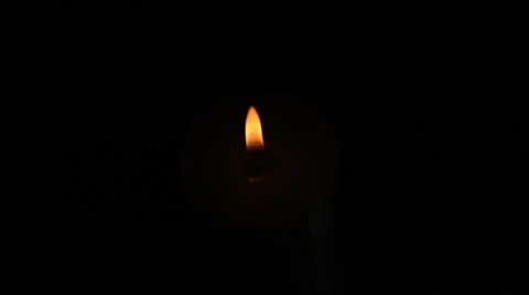 Dim candlelight Stock Footage 24614624