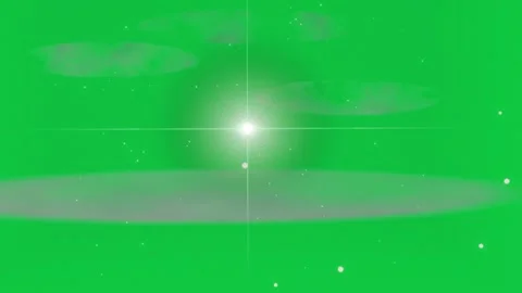 Dim point appearing orb growing ring expanding camera zooming forming scene on Stock Footage 337173223