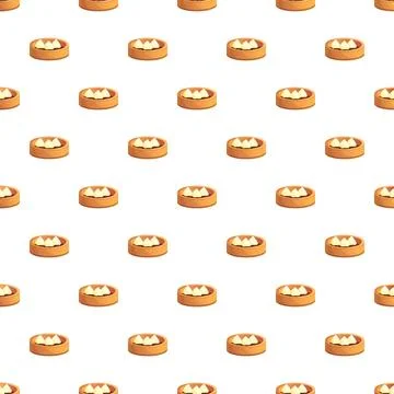 Dim sum dumplings pattern vector illustration for asian cuisine Stock Illustration