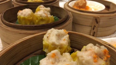 Dim sum Stock Footage 111130226