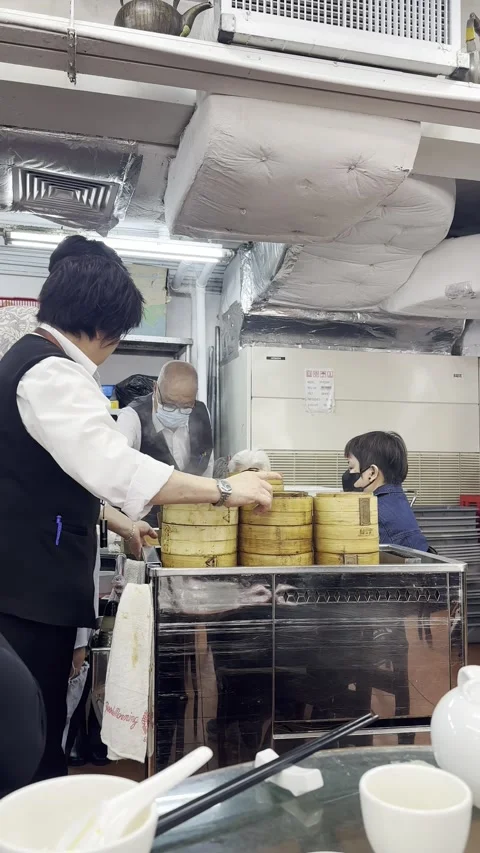 Dim Sum Lunch Stock Footage 316358688