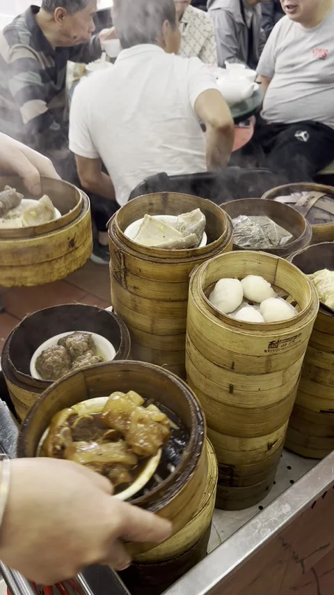 Dim Sum Lunch Stock Footage 316359825