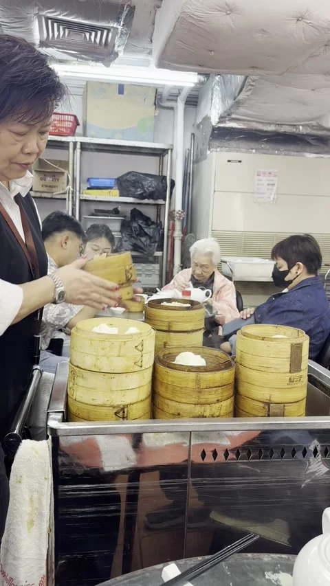 Dim Sum Lunch Stock Footage 316359888
