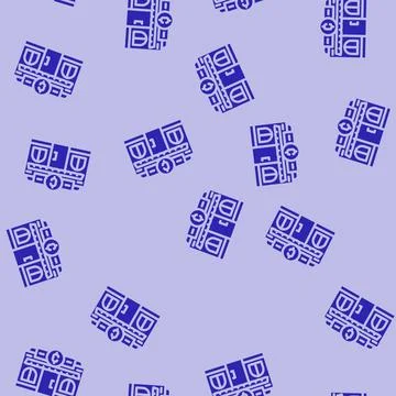 Dime store shop glyph vector seamless pattern Stock Illustration