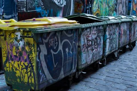 Dimensional Bins Stock Photos