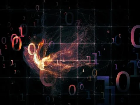 Dimensional Life of Numbers イラスト素材